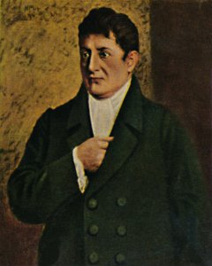Johann Gottlieb Fichte 1762-1814. - Obraz profesora Plühra, 1934. od Unbekannt