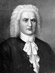 Johann Sebastian Bach, 1685-1750, německý skladatel, 1909 od Unbekannt