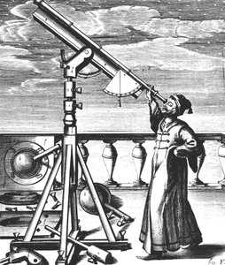 Johannes Hevelius, německý astronom, 1647 od Unbekannt