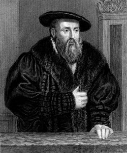Johannes Kepler, německý astronom, počátek 17. století, c1835 od Unbekannt
