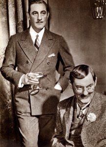 John 1882-1942 a Lionel 1878-1954 Barrymore , američtí divadelní a filmoví herci od Unbekannt
