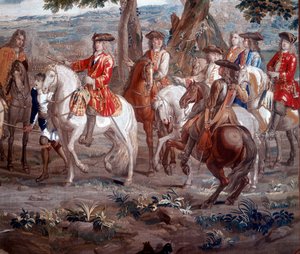 John Churchill, vévoda z Marlborough 1650-1722 anglický voják, v bitvě u Blenheimu, 1704 od Unbekannt
