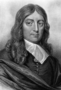 John Milton , anglický básník, 19. století od Unbekannt
