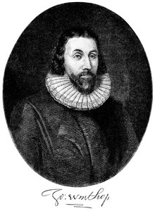 John Winthrop, anglický puritánský osadník v Americe, 17. století c1880 od Unbekannt