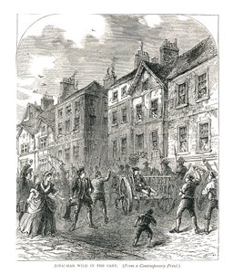 Jonathan Wild ve voze, 1878 od Unbekannt