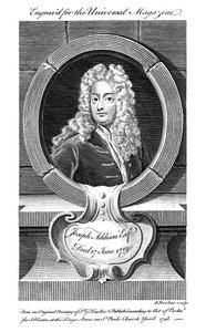 Joseph Addison , anglický politik a spisovatel, 19. století od Unbekannt