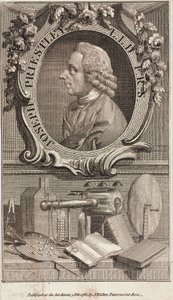 Joseph Priestley , anglicko-americký teolog a chemik od Unbekannt