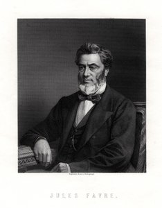Jules Claude Gabriel Favre, francouzský státník, 19. století od Unbekannt