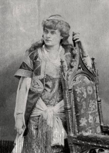 Julie Feyghine , francouzská herečka, 1881 od Unbekannt