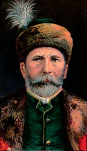 Julius Justh, předseda dolní komory maďarského parlamentu, 1906 od Unbekannt