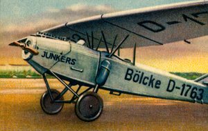 Letadlo Junkers T 26E, 20. léta, 1932. od Unbekannt