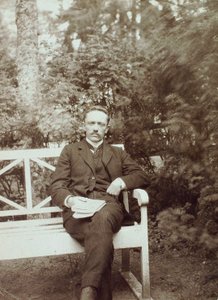 Jurgis Baltrusaitis , litevský básník, počátek 20. století od Unbekannt