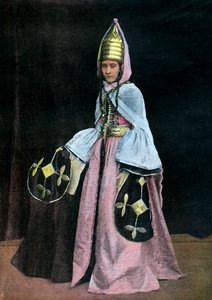 Kabardinská žena, c1890 od Unbekannt