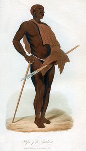 Kafir z Amakosy, 1848 od Unbekannt