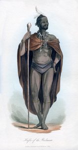 Kafir z Bechuany, 1848 od Unbekannt