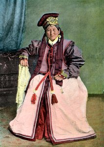 Kalmycká princezna, c1890 od Unbekannt