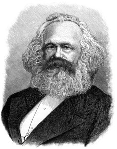 Karl Heinrich Marx , německý filozof, politický ekonom a revolucionář, 1903 od Unbekannt