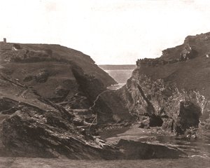 Hrad krále Artuše, Tintagel, Cornwall, 1894. od Unbekannt