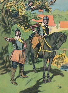 King Charles in the Oak, c1907 od Unbekannt