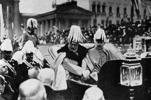 Král Edward VII a císař Wilhelm II v Berlíně, únor 1909 1964 od Unbekannt