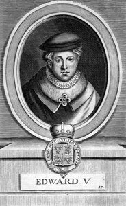 Anglický král Edward V., 1470-1483 od Unbekannt