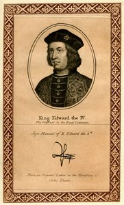 Anglický král Edward IV od Unbekannt