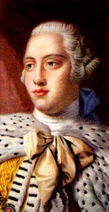 Král Jiří III od Unbekannt