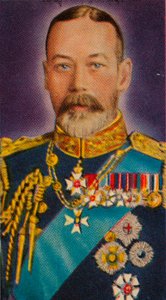 Král Jiří V. v uniformě admirála flotily, 1935 od Unbekannt