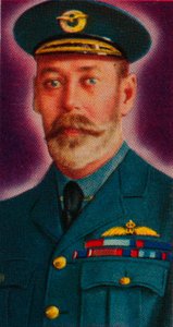 Král Jiří V. v uniformě náčelníka Royal Air Force, 1935 od Unbekannt