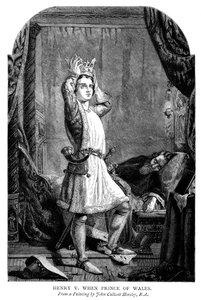 Král Jindřich V. 1387-1422, kdy byl princem z Walesu od Unbekannt