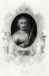 Anglický král Vilém II., 1860 od Unbekannt