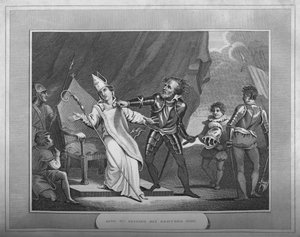 Král William zmocnil se svého bratra Oda, 1838 od Unbekannt