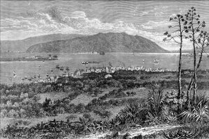 Kingston Harbour, Jamajka, c1880 od Unbekannt