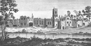 Kirkstall Abbey, Leeds, West Yorkshire, 18. století od Unbekannt