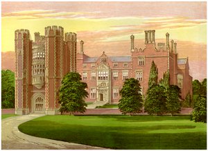 Kirtling Tower, Cambridgeshire, domov baronky North, c1880 od Unbekannt