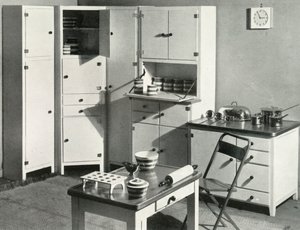 Kuchyňský nábytek od Heals, Londýn, 1937. od Unbekannt