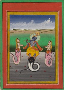 Krishna Kaliyamardaka, počátek 20. století od Unbekannt