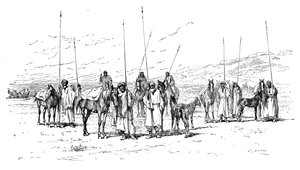 Kurdská kavalérie, 1895 od Unbekannt