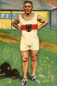 Kurt Helbig, německý mistr ve vzpírání, 1928. od Unbekannt