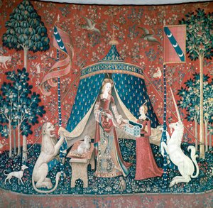 La Dame A La Licorne, 15. století od Unbekannt