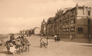 La Digue, Promenáda, c1900. od Unbekannt