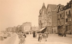 La Digue, Promenáda, c1900. od Unbekannt