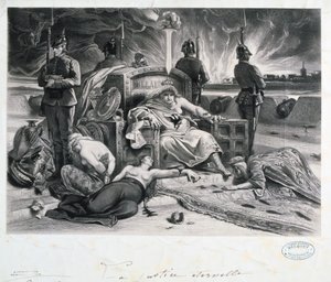 La Justice Eternelle, francouzsko-pruská válka, 1870-1871. od Unbekannt
