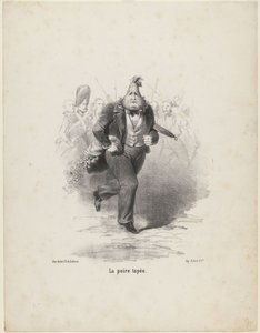 The Taped Pear, asi 1848 od Unbekannt
