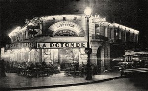 Rotunda, Boulevard du Montparnasse, c. 1925. od Unbekannt