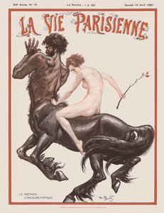 Obálka časopisu Parisian Life, 1921 od Unbekannt