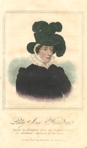 Lady Anne Hamiltonová, 1820 od Unbekannt