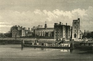 Lambethský palác, c1876. od Unbekannt