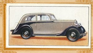 Lanchester 10 Streamlined Sedan, c1936 od Unbekannt