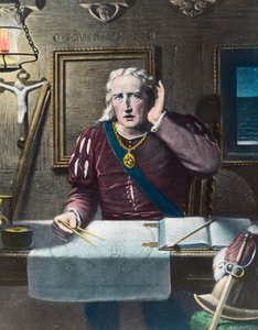 Přistát! Přistát! Land!, Kolumbus přijíždějící do Ameriky, 1492 konec 19. nebo začátek 20. století od Unbekannt